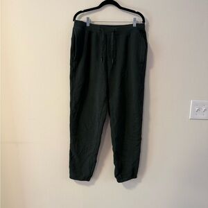 Lululemon Athletica Dark Green Joggers